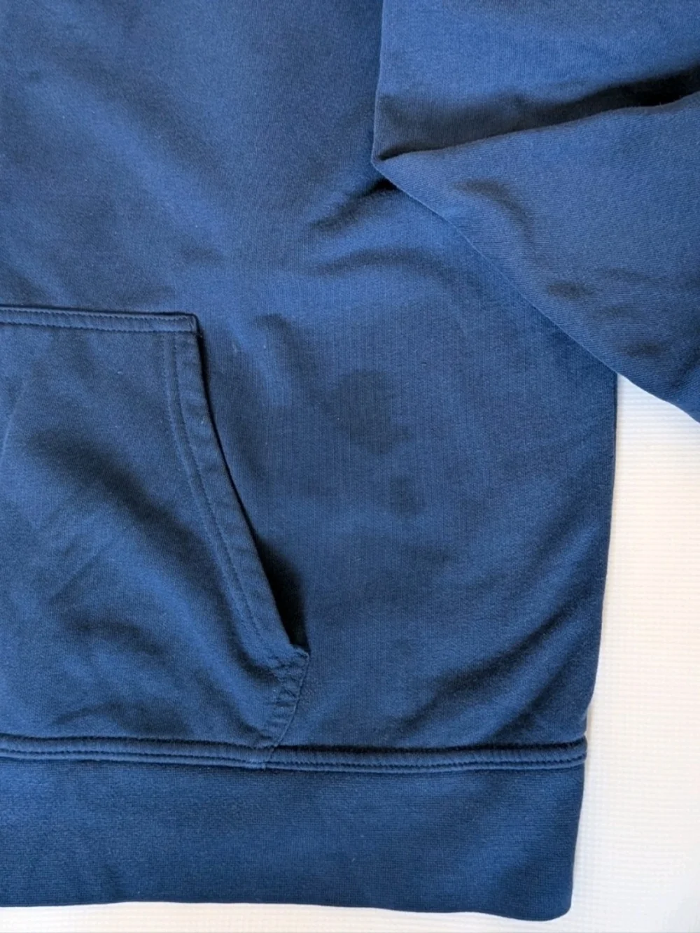 The North Face Men's Navy Full-Zip Hoodie Y2K